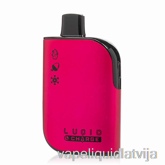 Lucid Charge 7000 Vienreizējās Lietošanas Dragonfruit Ličī Ledus Vape šķidrums